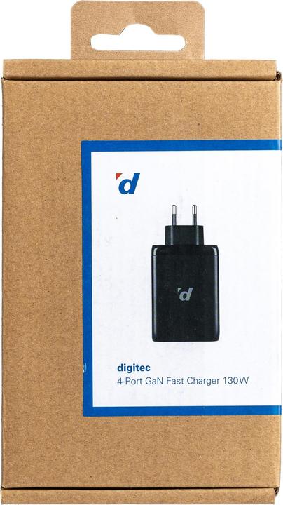 Produktbild Digitec GaN 4-Port Fast Charger (130 W)