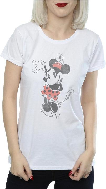 Immagine prodotto Disney Minnie Mouse Waving Maglietta Donna (M)
