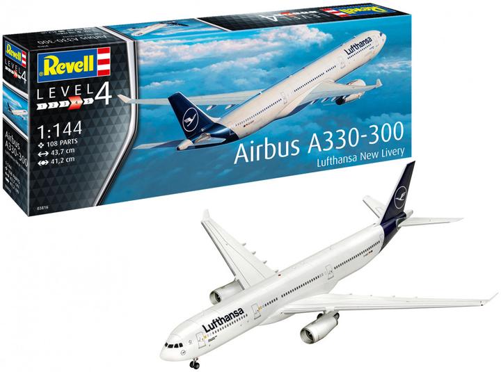 Image du produit Revell Airbus A330-300 - Lufthansa "Nouvelle livrée