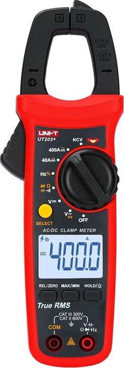 Actual product image Uni-T Current measuring pliers UT203 + AC / DC