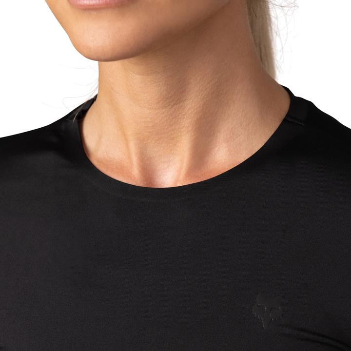 Actual product image Fox Top 23 W Tecbase Ls Shirt Blk S (S)