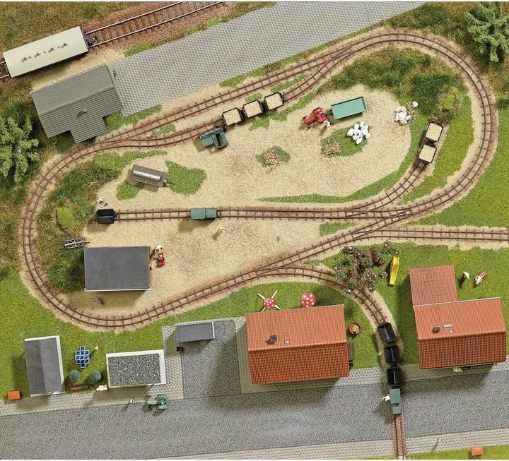 Actual product image Busch 8079 N light railway track 1 pc. (Track N)