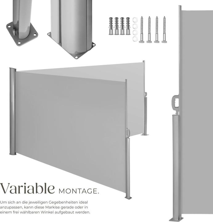 Produktbild tectake Doppel-Seitenmarkise (6 m)