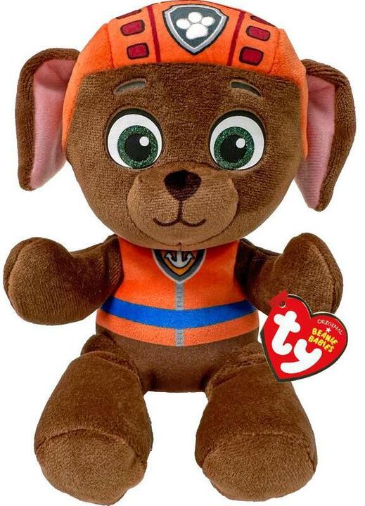Image du produit Ty Peluche Paw Patrol Zuma 20 cm, marron, orange (20 cm)