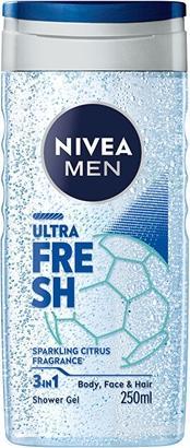 Produktbild NIVEA Shower gel for men Ultra Fresh (Shower Gel) 250 ml (250 ml)