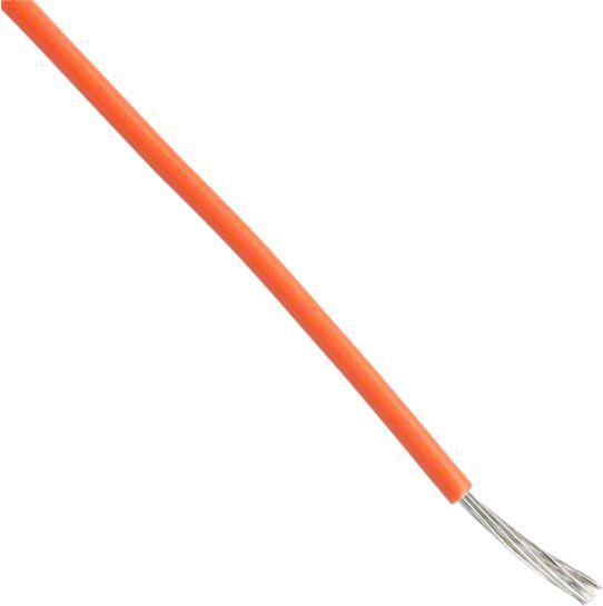 Produktbild AlphaWire Aderleitung AWG18 orange (1 m)