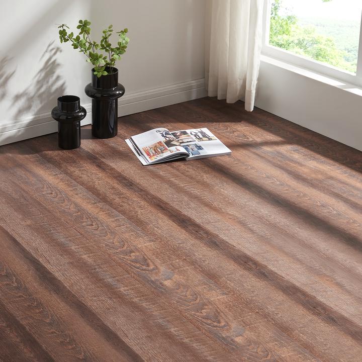 Produktbild neu.holz SPC Klickboden Okapirg 120 Dekordielen 26,352 m² Rustical Oak () (Vinylboden, 26.35 m²)