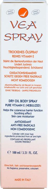 Actual product image VEA Dry care oil from pure vitamin E oil (Body cream, 100 ml)