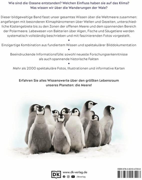 Produktbild Ozeane. DK Bibliothek (Deutsch, Philip Eales, Frances Dipper, Monty Halls, Michael Scott, Robert Dinwiddie, Kim Dennis-Bryan, David Burnie, Sue Scott, 2023)
