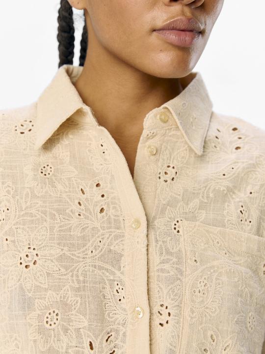 Produktbild Object Broderie Anglaise Hemd (42)