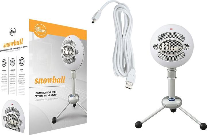 Actual product image Blue Snowball