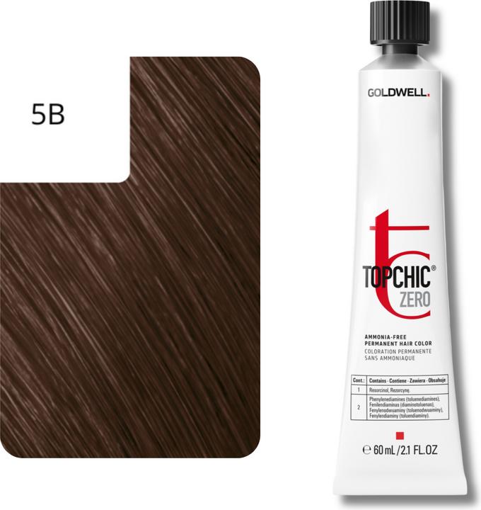Produktbild Goldwell Topchic Zero - 5B Hellbraun (5B - brasil)