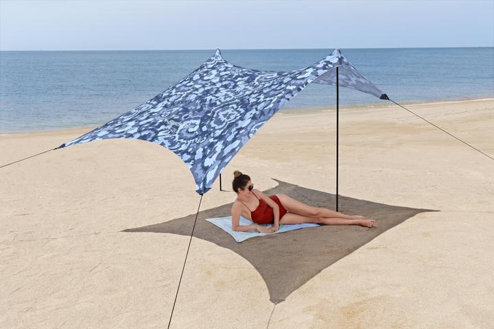 Produktbild Bestway Tent Polyester Shade 210x210x198 cm Beach 68145 (Strandzelt + Strandmuschel, 3.67 kg, 4 Personen)