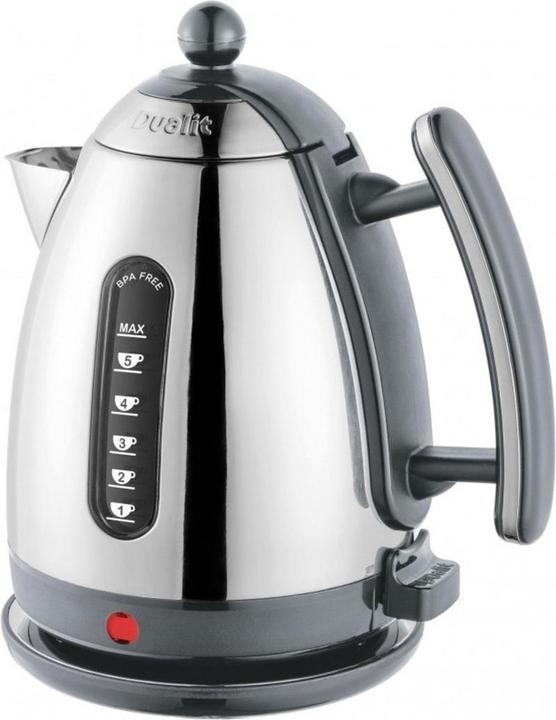 Dualit Lite waterkoker 1,5 litre - Roestvrij staal - Grijs