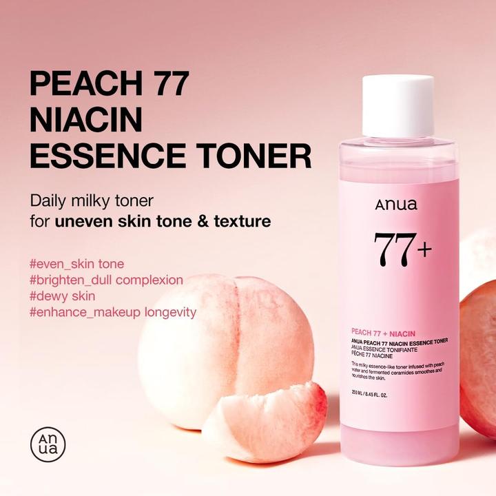 Produktbild Anua Pfirsich 77% Niacin Essenz Toner - 250 ml (250 ml)