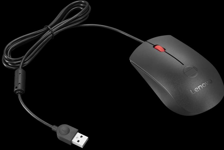 Produktbild Lenovo Fingerprint Biometric USB Mouse Gen3 (Kabelgebunden)