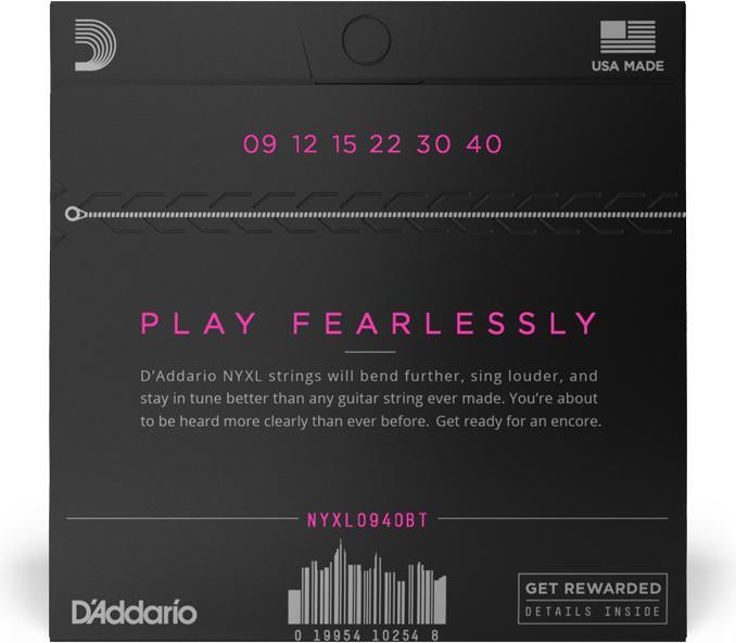 Produktbild D'Addario NYXL0940BT Super Light (6 x, Gitarre, 0.02")
