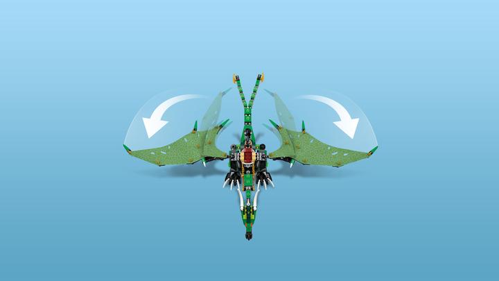Produktbild LEGO Der Grüne Energie-Drache (70593, LEGO Ninjago)
