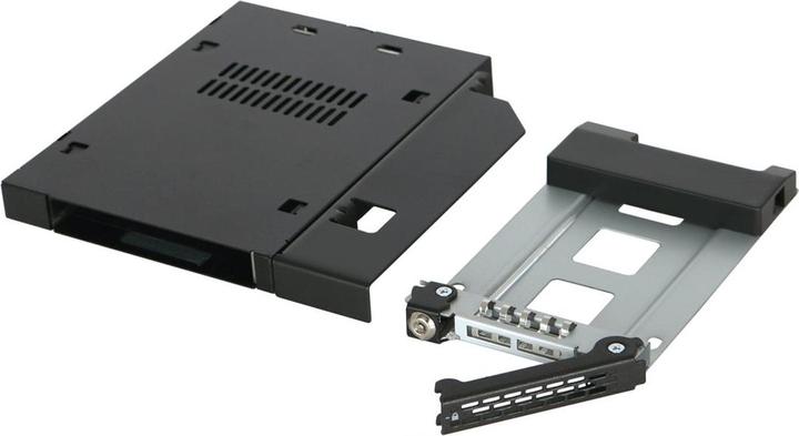 Produktbild Icy Dock 2.5” SATA/SAS HDD/SSD Wechselrahmen für Slim ODD/FDD Schacht mit Schloss