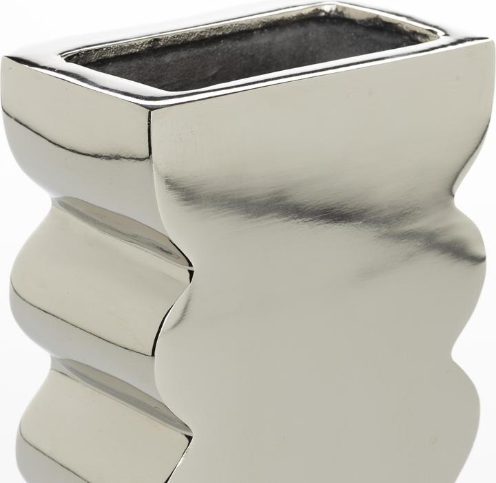 Produktbild Zuiver Vase Curves S Shiny Silver (1 x, 11 x 6 cm)