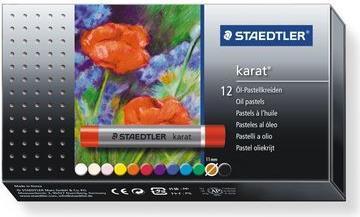 Actual product image Staedtler 2420 Oil pastel crayon cardboard box with 12 pieces, assorted (Sorted, 1 x)