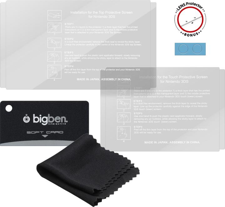 Actual product image Bigben Essential Pack - assorted (DSi XL)