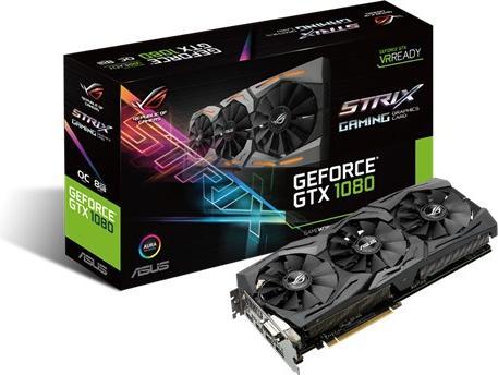 Immagine prodotto ASUS GeForce GTX 1080 STRIX O8G GAMING (8 GB)