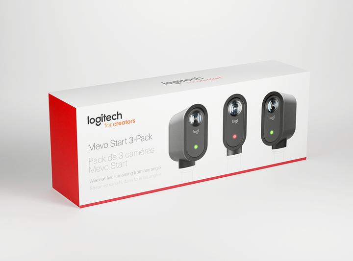 Produktbild Logitech Mevo Start 3er-Pack (2 Mpx)