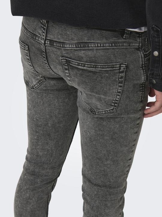 Produktbild Only & Sons ONSLOOM MID. GREY VD Skinny Fit Jeans (32)