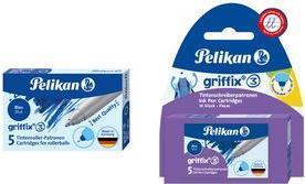 Produktbild Pelikan Tintenpatrone Griffix Königsblau, 2 x 5 Stk. (Tintenfass, Königsblau)