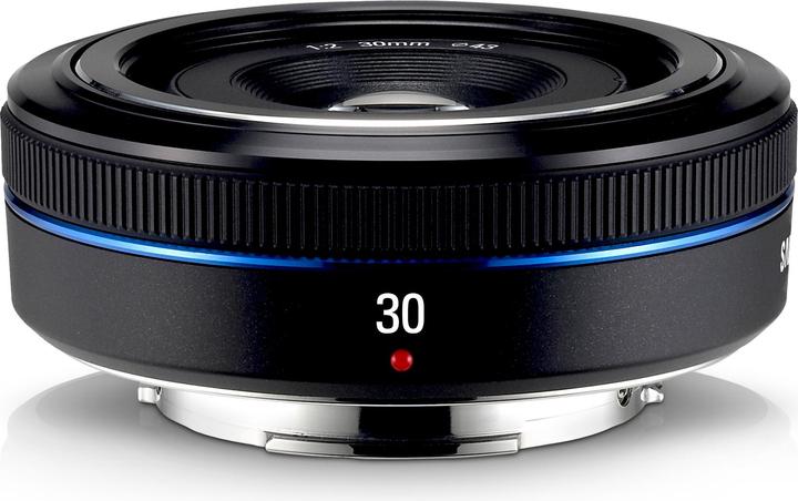 Produktbild Samsung EX-S30NB, 30mm, f/2, Pancake, NX (Samsung NX)
