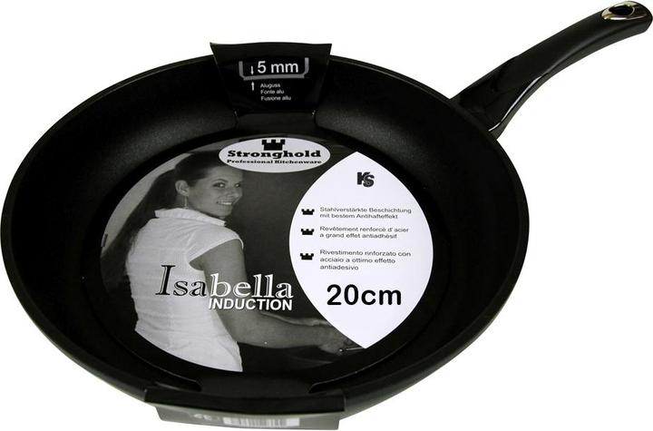 Produktbild Stronghold Keramikbeschichtete Bratpfanne Induktion, 20cm (20 cm, Bratpfanne, Aluminiumguss)