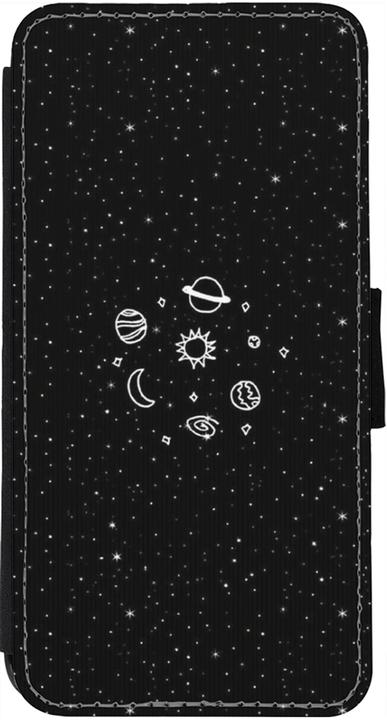 Immagine prodotto PhoneLook Portafoglio Coque noir Space Doodle (Apple iPhone 13)