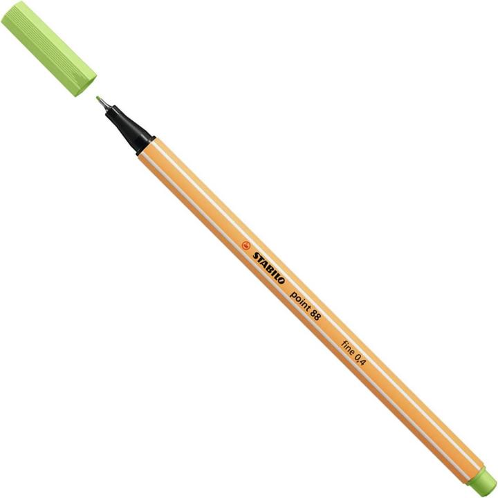 Actual product image STABILO Point 88 fine ink pen (Pistachio nut, 1 x)