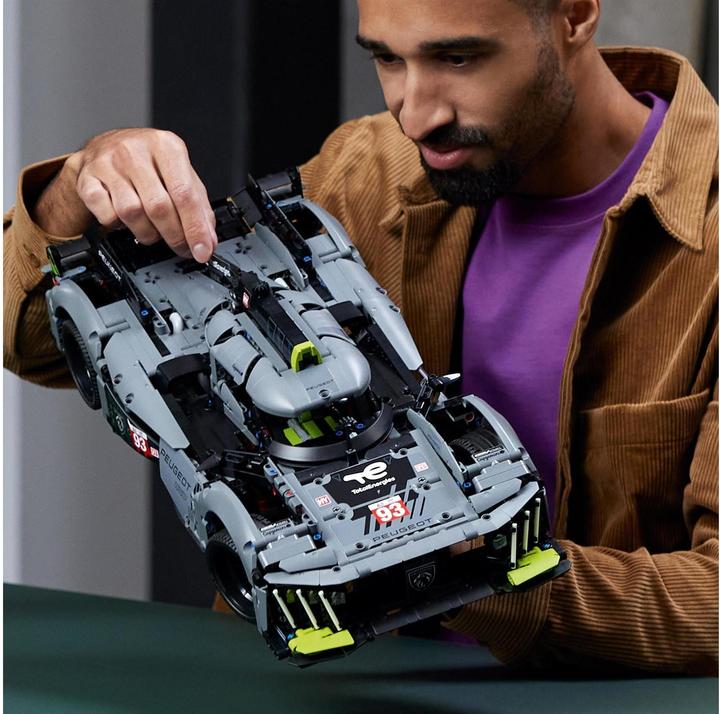 Image du produit LEGO Peugeot 9X8 24H Le Mans Hybrid Hypercar (42156, LEGO Technic)