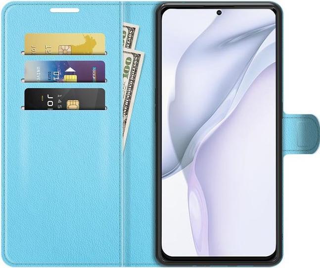 Actual product image MU Classic Litchi Leather Bookcover Series (Huawei P50)