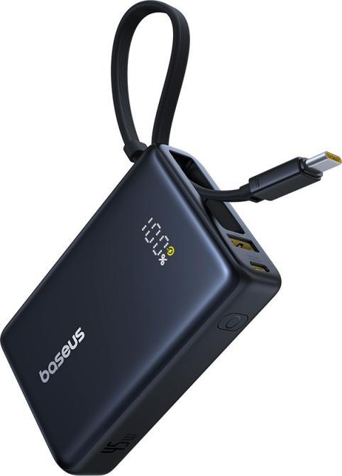 Produktbild Baseus magnetic powerbank with stand PicoGo Qi2 5000mAh 20W (5000 mAh, 20 W, 18.50 Wh)