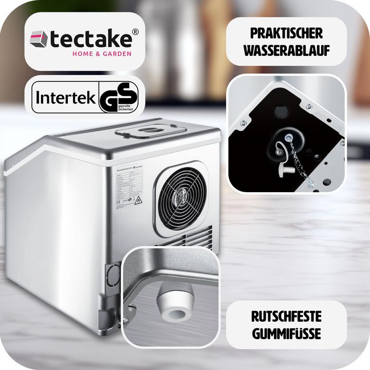 Produktbild tectake Eiswürfelmaschine (CH-Stecker)