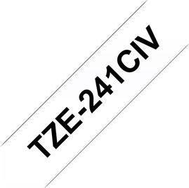 Produktbild Brother TZe-241CIV (1.80 cm, Weiss, Schwarz)