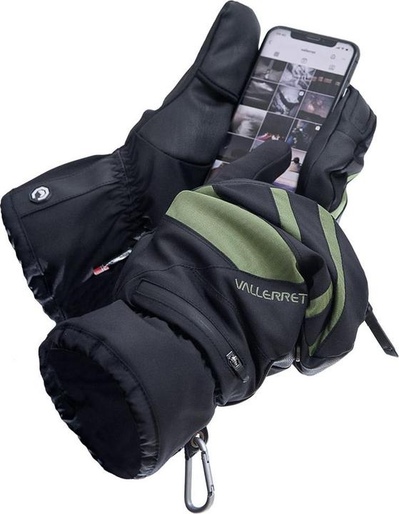 Produktbild Vallerret Fotohandschuhe SKADI LRS Zipper Mitt grün L (L)