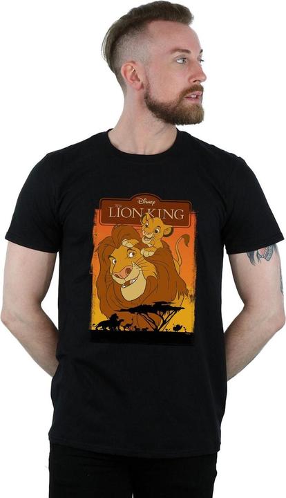 Actual product image Disney Mens The Lion King Simba And Mufasa T-Shirt (XL)