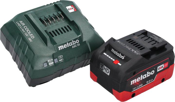 Actual product image Metabo RW 18 LTX 120 Battery-powered agitator 18 V 40 l mixing capacity 1x LiHD battery 8.0 Ah + charger