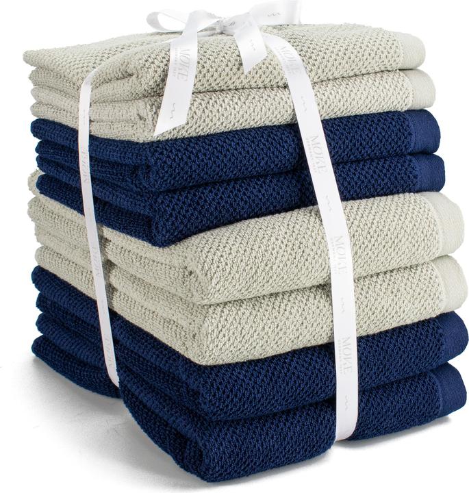 Möve Bliss 8er Set (67 x 140 cm, 50 x 100 cm)