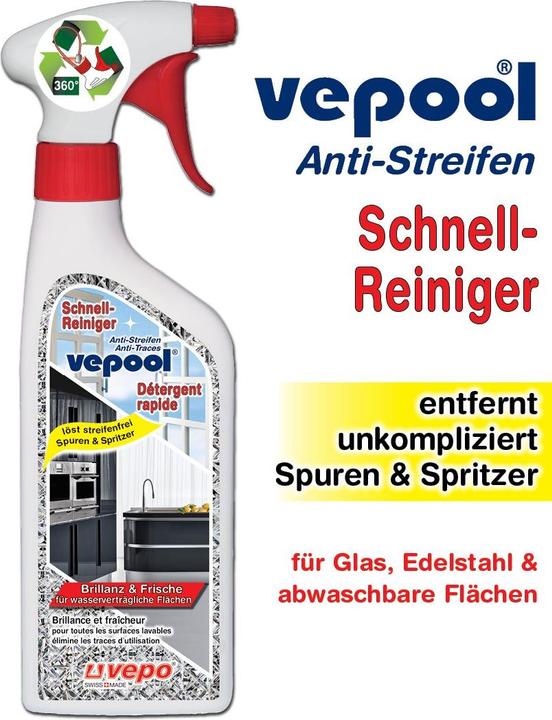 Produktbild Vepool Anti-Streifen Schnell-Reiniger