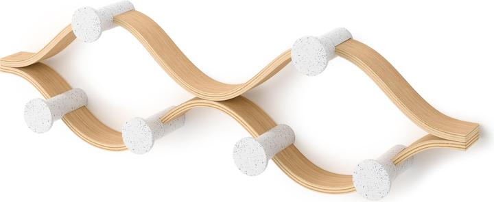 Umbra Assembly 6 Hook Wht/Nat