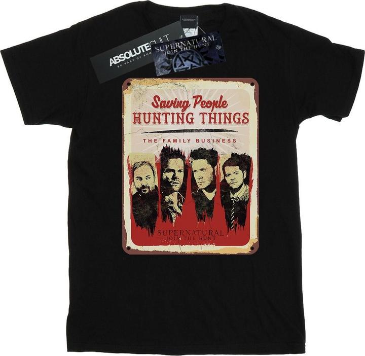 Actual product image Supernatural Mens Family Business Sign T-Shirt (XXL)