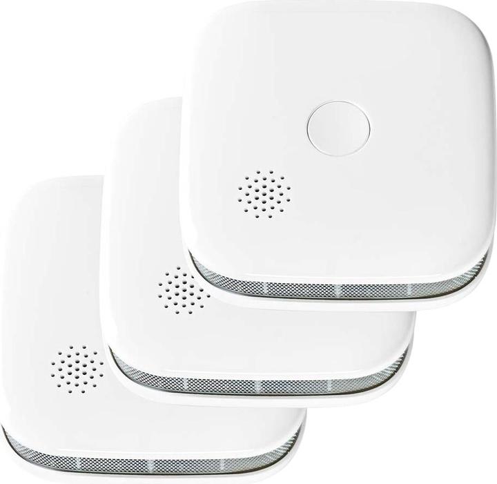 Nedis Détecteur de fumée SmartLife | Wi-Fi | Fonctionne sur piles | Durée de vie du capteur : 10 ans | EN