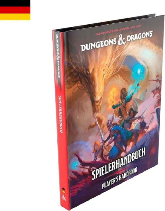 Actual product image Wizards of the Coast Dungeons & Dragons: Player's Handbook 2024 (German) (German)
