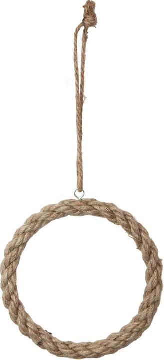 Actual product image Natura Punto Decorative wreath to hang from jute