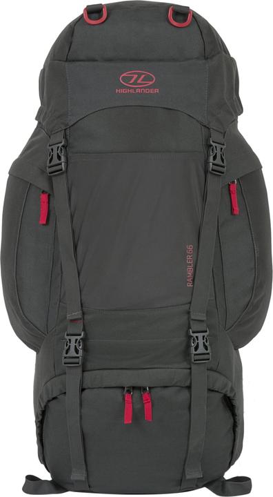 Produktbild Highlander Rambler Rucksack 66l Charcoal (66 l)